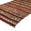 Brown Wool Kilim Rug - 4'10" x 10'4"