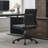 Amaiia Mid-Back Upholstered Armless Swivel Task Chair Ergonomic Adjustable Conference Chair-1375111839