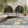 Shila  Blue Sage Outdoor Rug