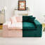 Canapé multifonctionnel luxueux en velours de couleur tortue (rangée simple, côte à côte ou face à face)-1177200038