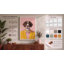 Dapper Dog Portrait Modern 1 Piece Wrapped Canvas Wall Art-15950620-15950623