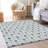 Premium Machine Washable Prisco Blue Rug-1583881600