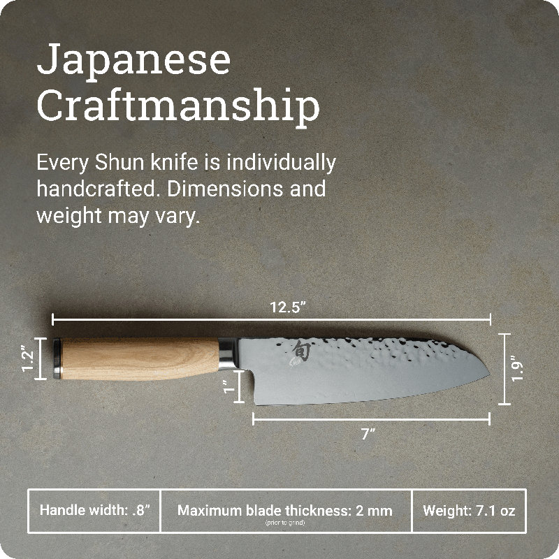 Premier Blonde Santoku, 7"