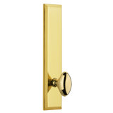 Grandeur Fifth Avenue Tall Plate Double Dummy with Eden Prairie Door Knob