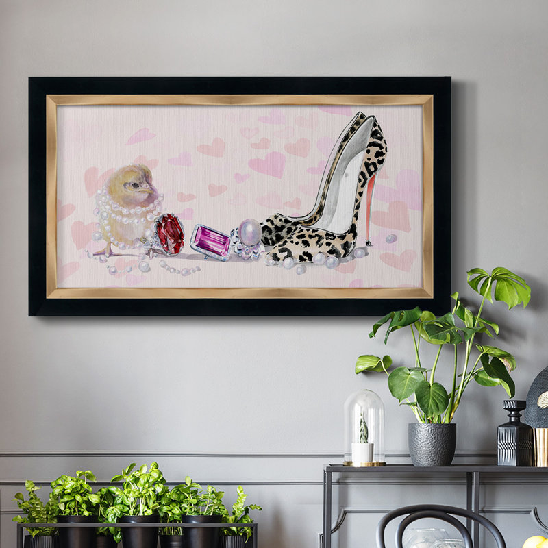"Cute Couture Collection D", cadre photo unique, impression sur toile, H 29 po x l 53 po x P 1 po
