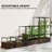 Raised Garden Bed with Trellis-626252807