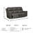 Burnley Power Reclining Sofa
