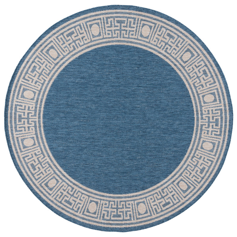 Tapis intérieur / extérieur Omeed Performance, Rond 6 pi 7 po