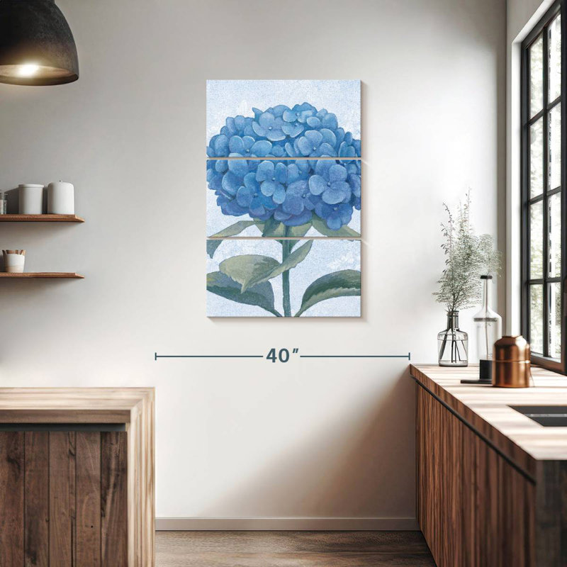 Hortensia bleu Harnek II, H 38 po x l 24 po