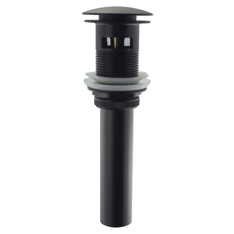 Pop-Up Bathroom Sink Drain with Overflow