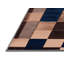 Machine Washable Checkered Purple Area Rug-1893398609