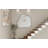 Cloud-Shaped Metal Accent Wall Mirror