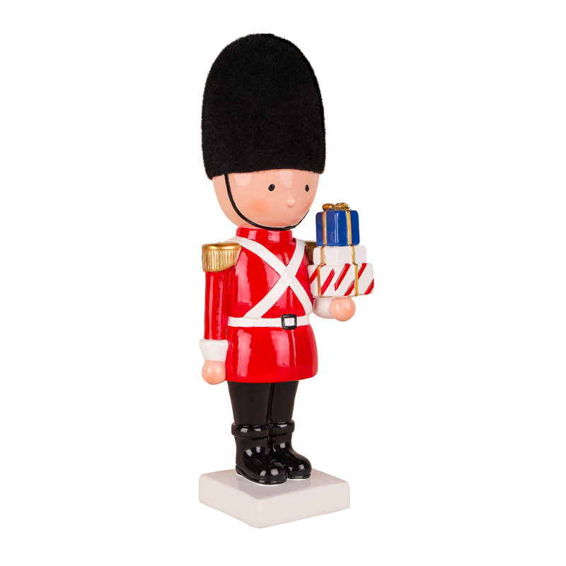 Soldat de Noël 11 po avec cadeaux The Holiday Aisle®