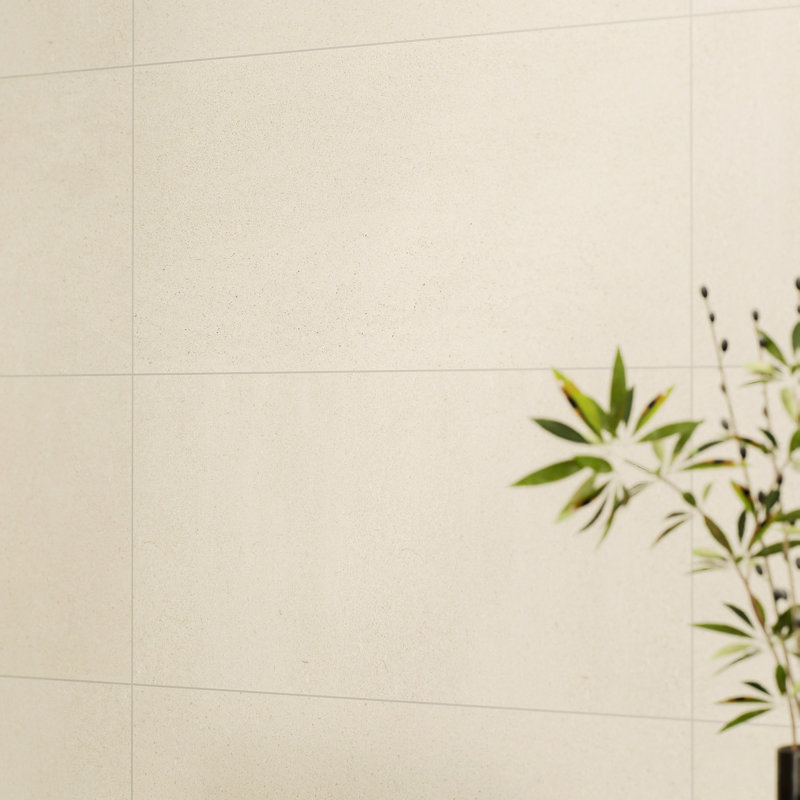 Carrelage de sol et mural en porcelaine Sensa 11-3/4 po x 23-1/2 po, Beige
