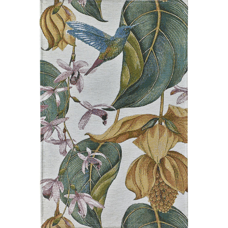 Floral Area Rug, Runner 60 x 200cm