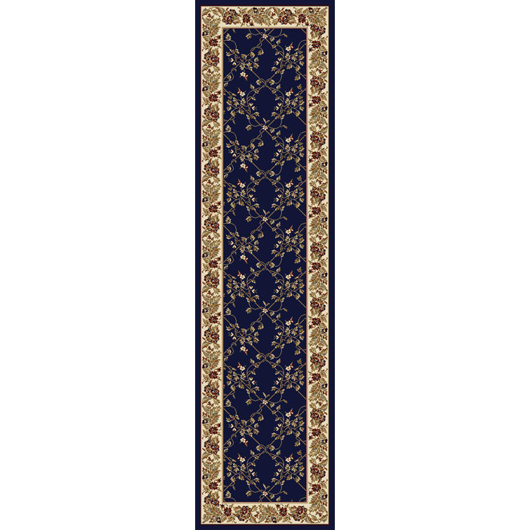 Tapis bleu / bleu marine Keno