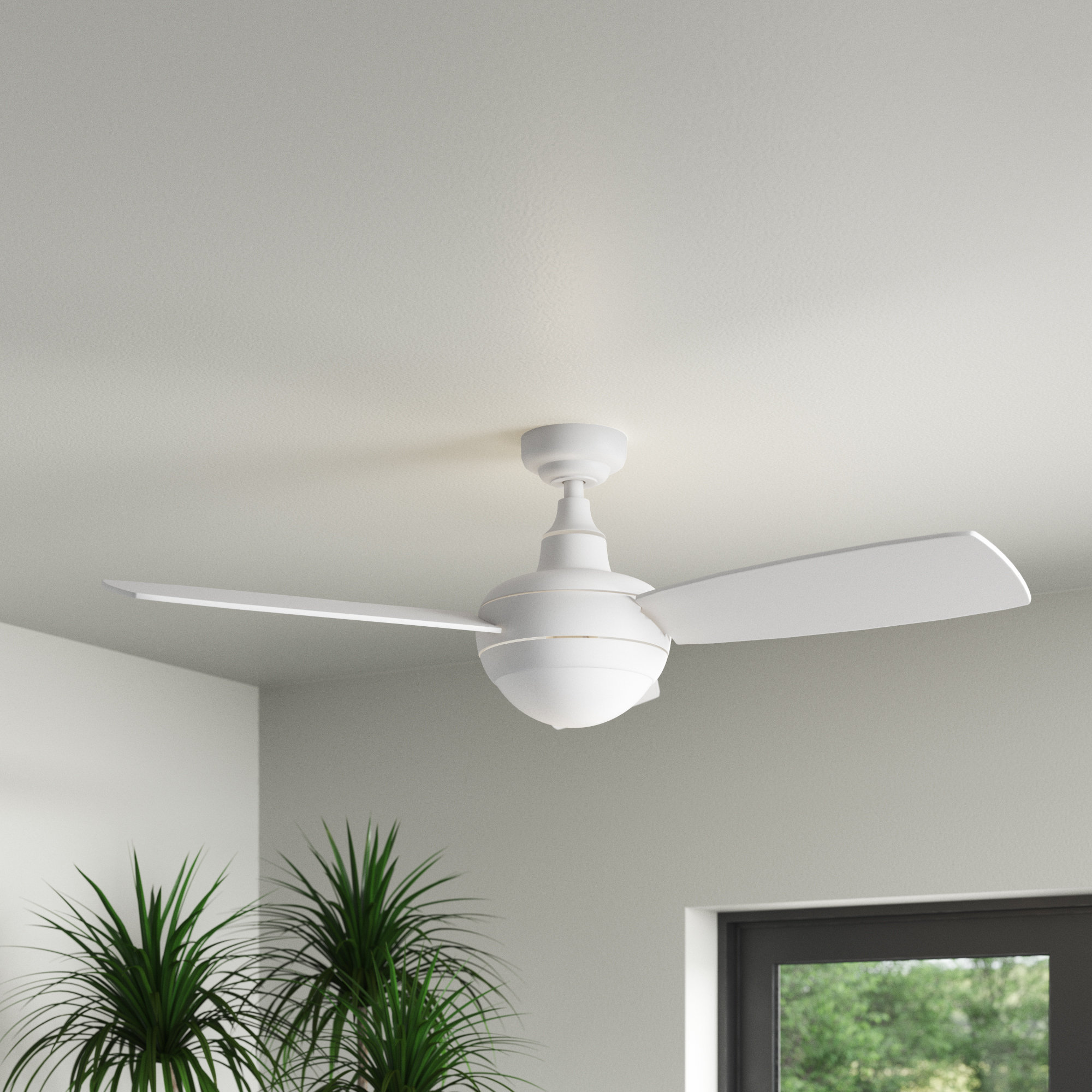 banner kighul fyrværkeri Mercury Row® Bruening 52'' Ceiling Fan with Light Kit & Reviews | Wayfair