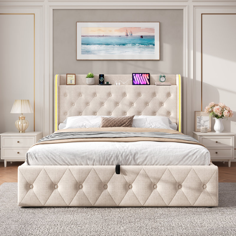 Upholstered Bed
