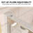50" - 54" W x 71" H Pivot Swing Semi-Frameless Shower Door with 1/4" (6mm) Clear Tempered Glass-107686565