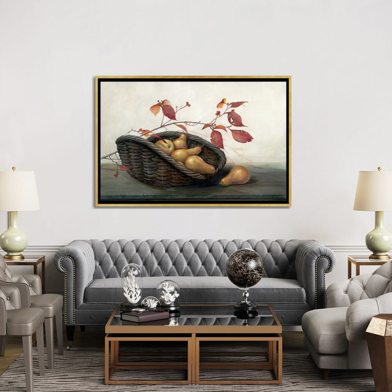 Winter Dogwood par Ruane Manning - reproduction d'art, H 40 po x l 60 po x 1,5 po, Toile encadrée d'or, Aucun mat