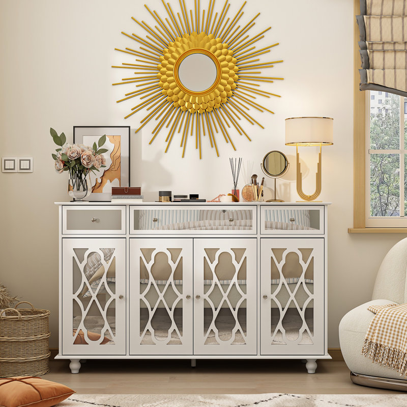 Faedo 55.1'' W 3 - Drawer Dresser