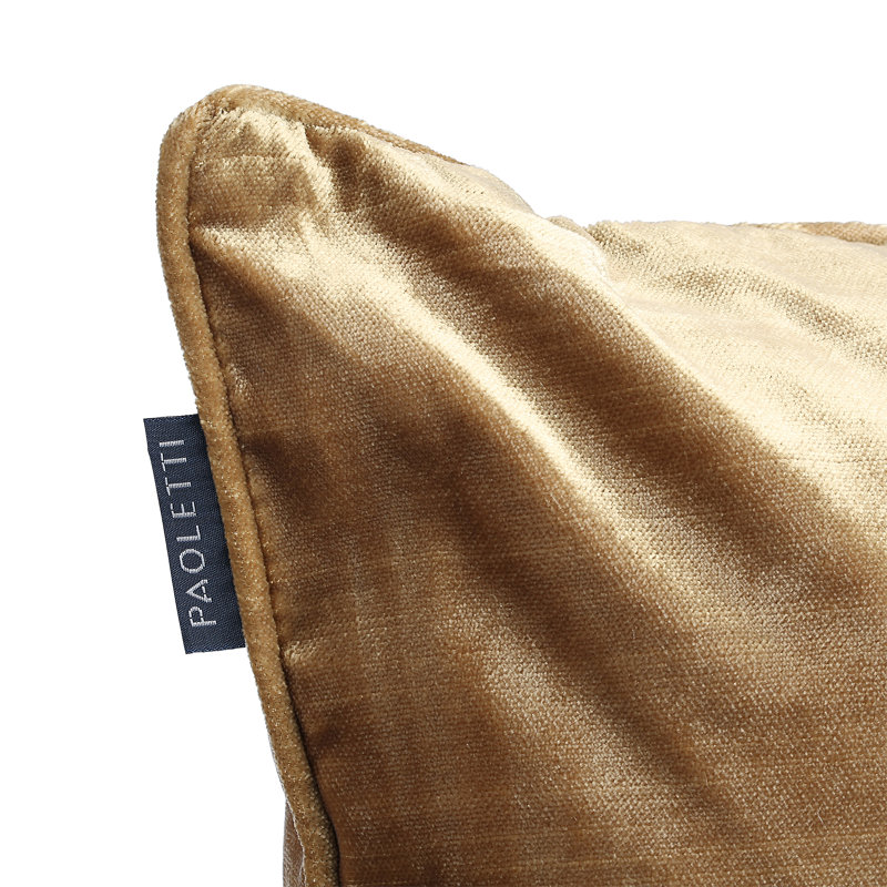 Naperville Square Scatter Cushion, Gold, 55cm H x 55cm W x 4cm D