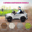 Ride-On Cars avec 45,7 x 32,3 x 22, en acier avec conception réglable et télécommande