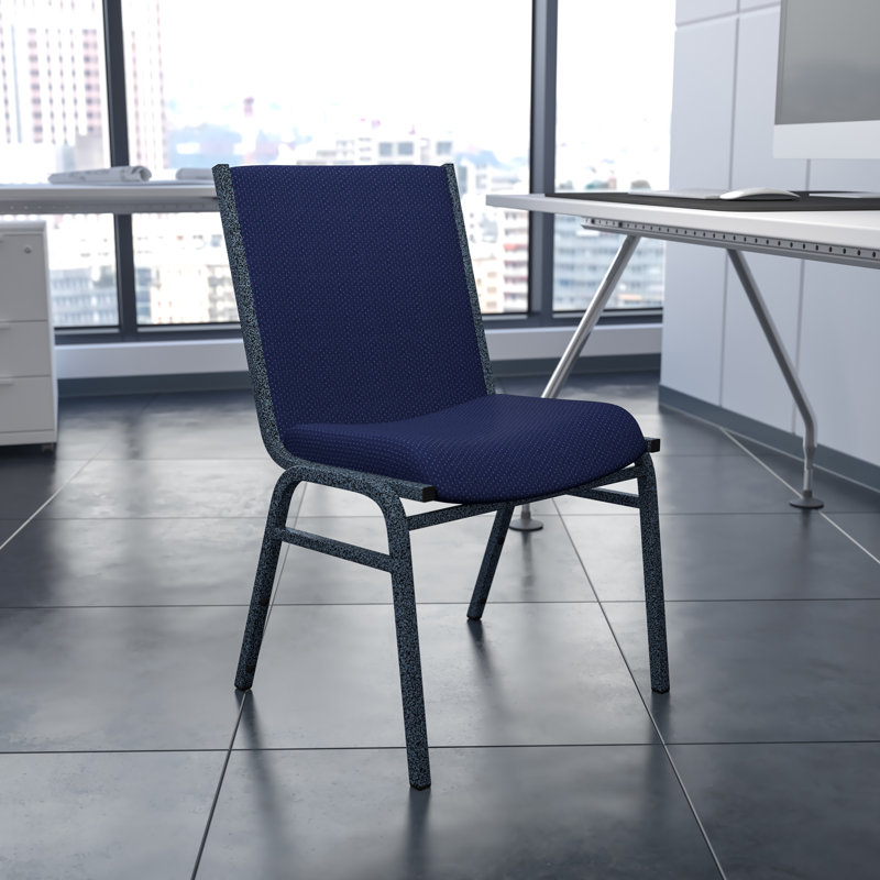 Chaise empilable sans accoudoirs Oliverson, Marine