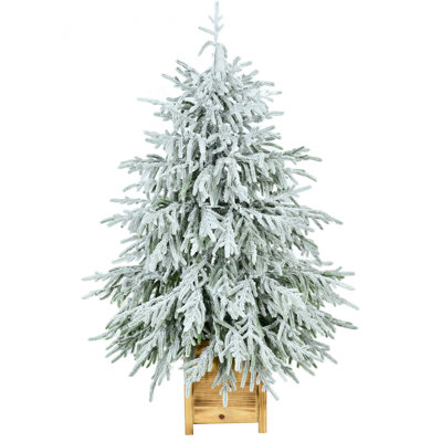 Potted 4' Pre-Lit Christmas Tree