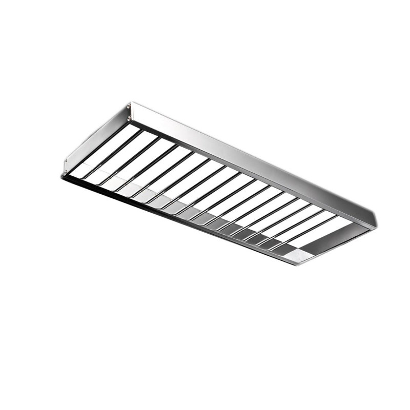 Skuara Metal Floating Shelf with Towel Bar, 15.7" W