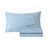 Lacoste Cotton Percale Sheet Set, Cooling & Breathable Bedding, Deep Pocket Fitted Sheet, Allure Blue, Twin XL-35177726-35177724
