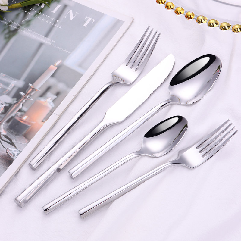 Ensemble de couverts Latitude Run® Rolinda - Service pour 4, Argent