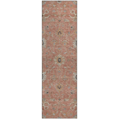 Premium Machine Washable Ducote AMF1137 Global Rug