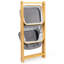 Mathis Solid Wood Freestanding Bathroom Shelves