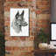«Feral Gaze» par Darlene Pavlovich, art mural sur toile-1077727085