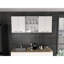 Élégante armoire murale supérieure, quatre tablettes intérieures-94239563