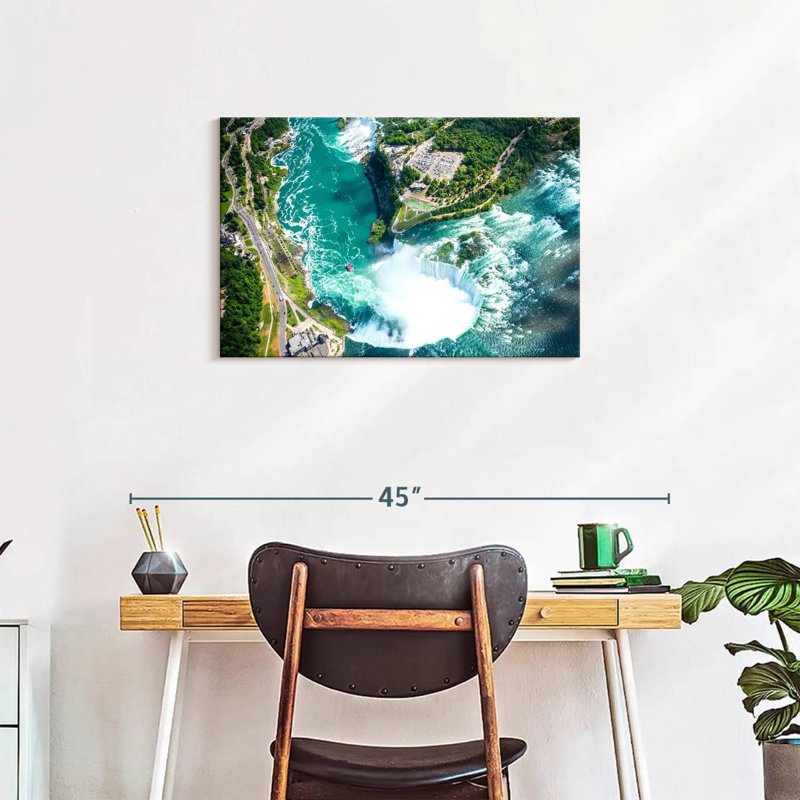 Alvord Perfect Niagara Falls, H 20 po x l 30 po