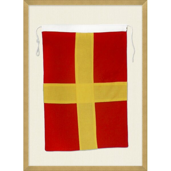 Wendover Art Group Nautical Flag R By Wendover Art Group 