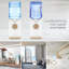 Countertop Top Loading Electric Water Cooler with Hot, Cold, and Room Temperature Options in White