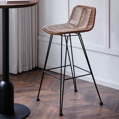 Chaise d'appoint brune Wishbone (ensemble de 2)