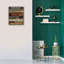  «Cabin Rules On Wood» par Jean Plout, art mural sur toile, 20 po x 24 po