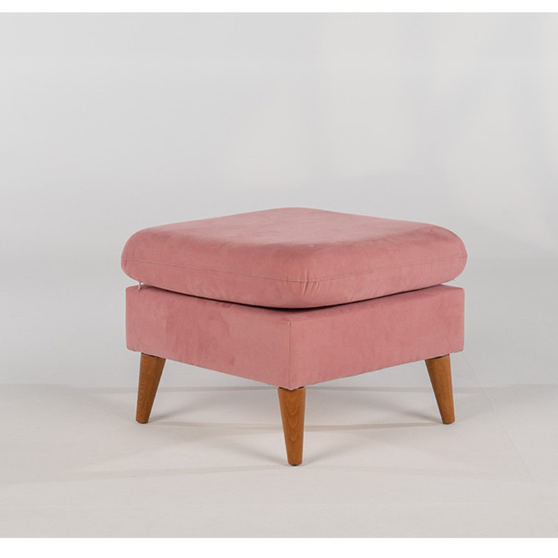 Repose-pieds Oxfield 24,8 po Oxfield, Rose 100 % polyester