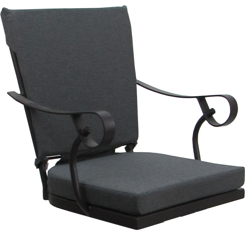 Gris anthracite - brun foncé - assise de 34 po, Brun, Gris