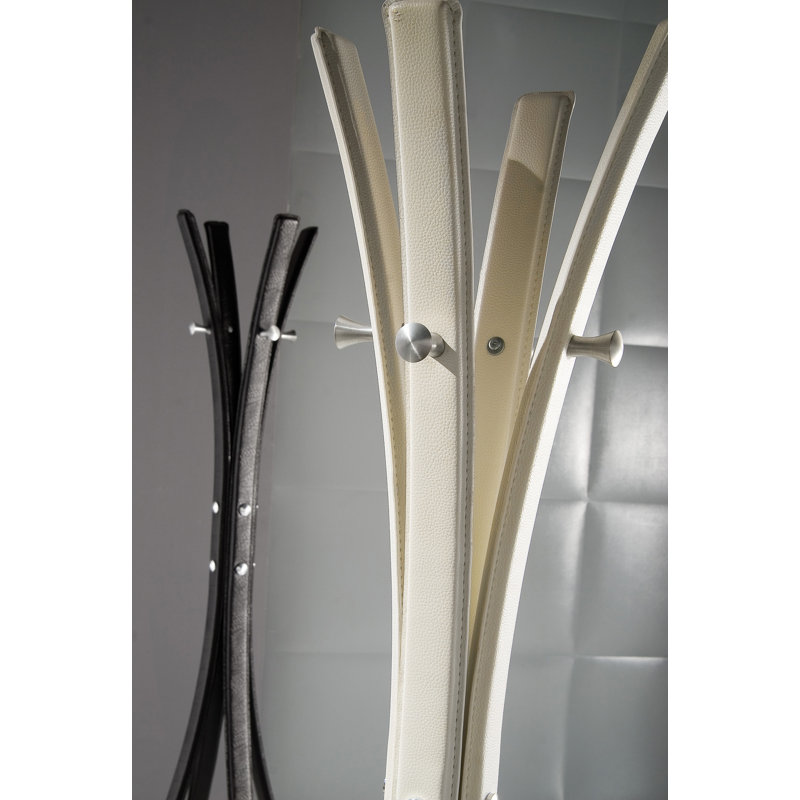 Otis Metal Freestanding Coat Rack, Ivory