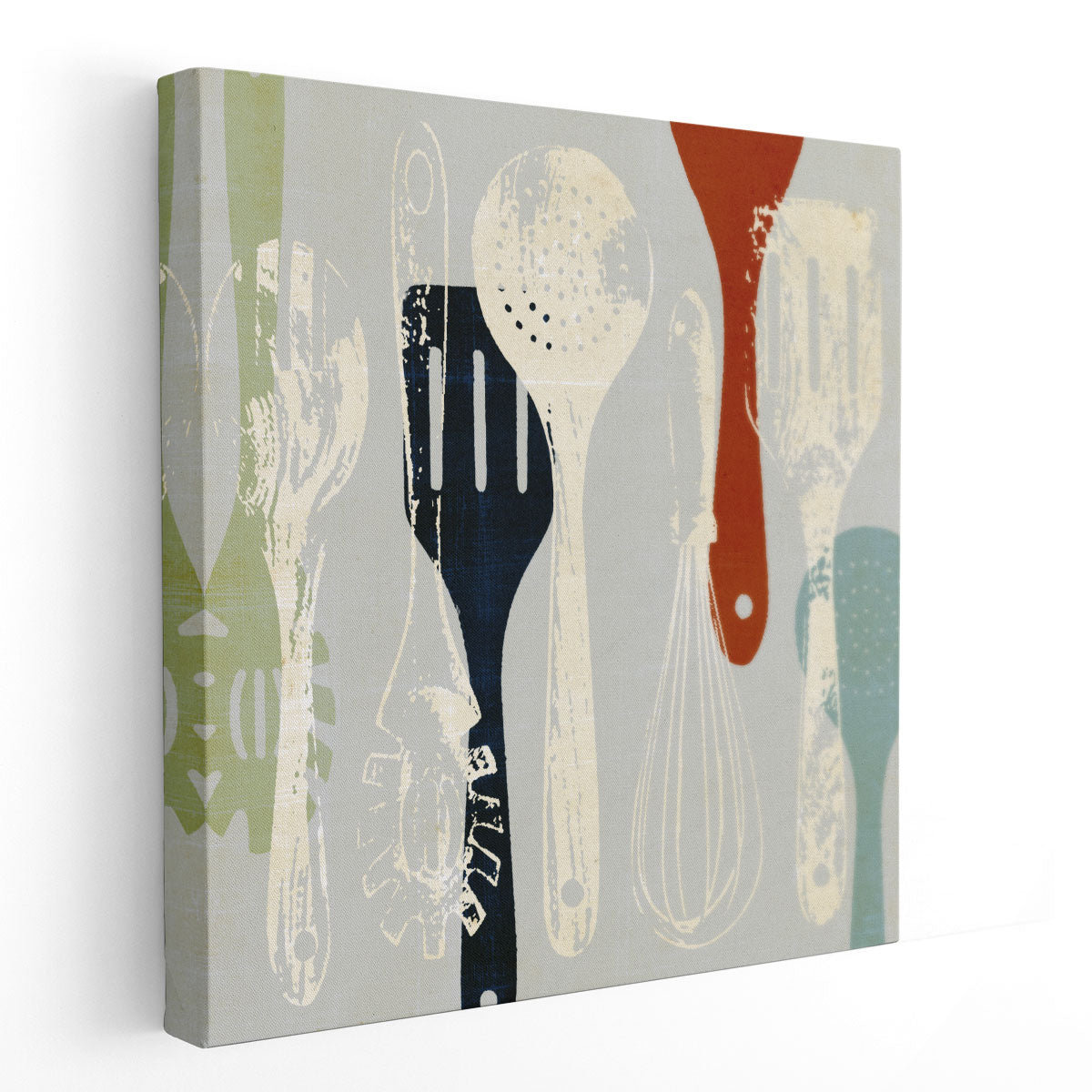 canvas geeks cooking kitchen café - wrapped canvas... Red Barrel Studio® Cook's Choice II - Canvas Print Wall Art | Wayfair