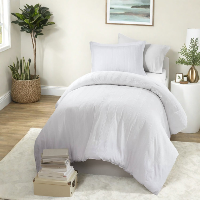 Ensemble de literie pour lit simple / simple TG durable et élégant, style scandinave pour chambres à coucher modernes