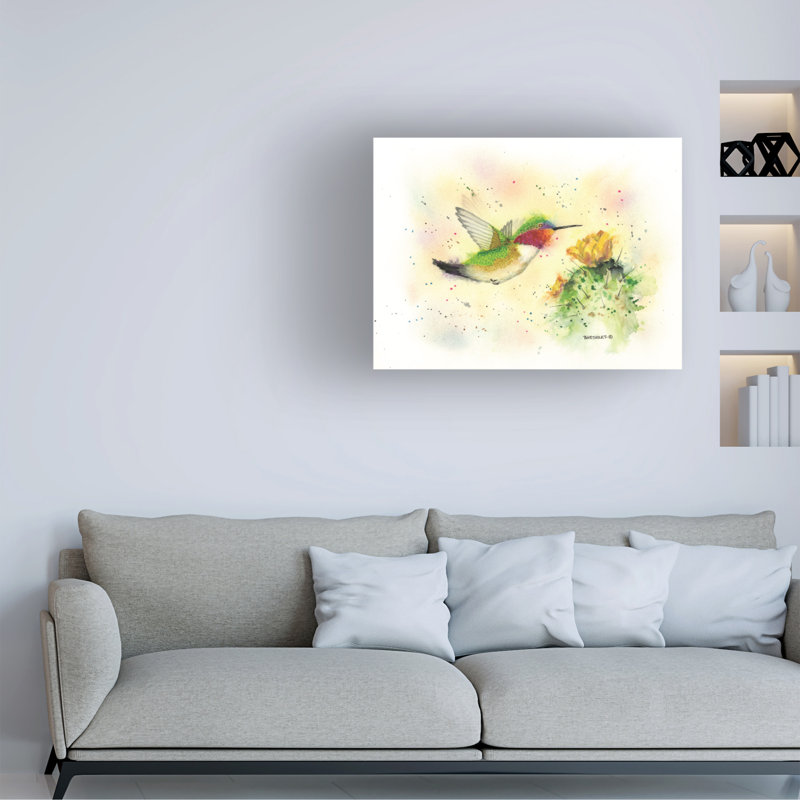«Dave Bartholet Cactus Flyby», art sur toile, H 14 po x l 19 po