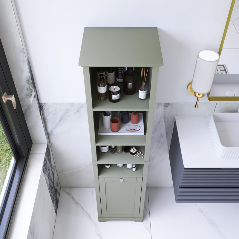 Armoire de rangement haute 64 po, Gris