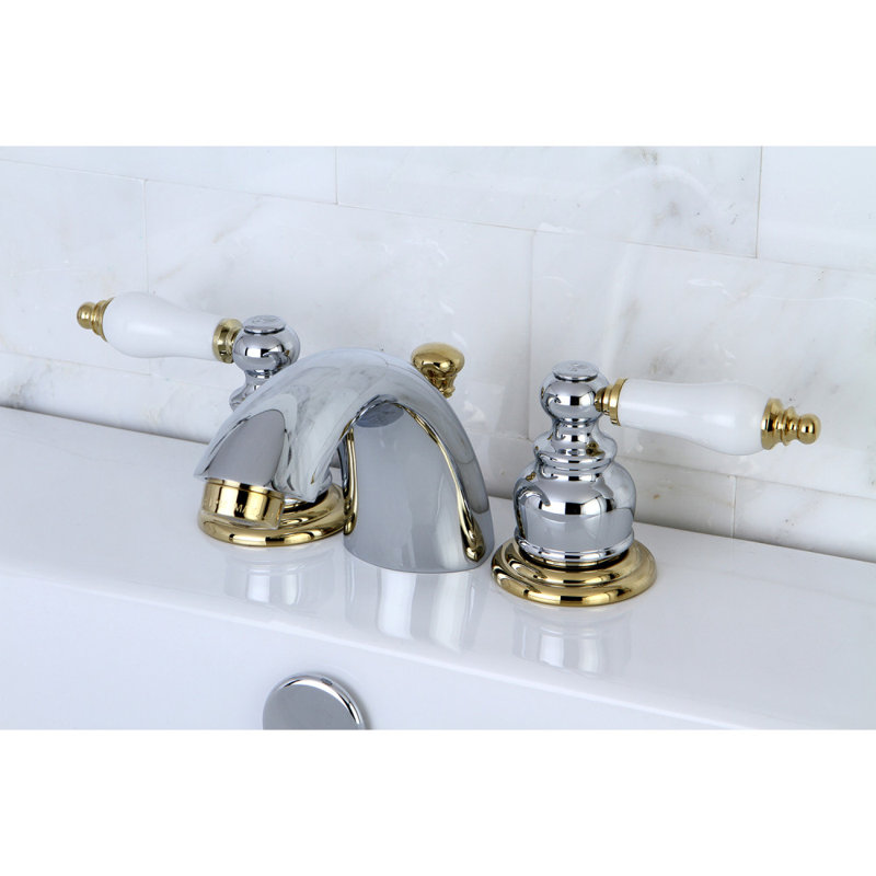 Robinet de salle de bain Kingston, Chrome poli / laiton poli