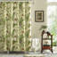 Palmiers Cotton Floral Single Shower Curtain-1866841088